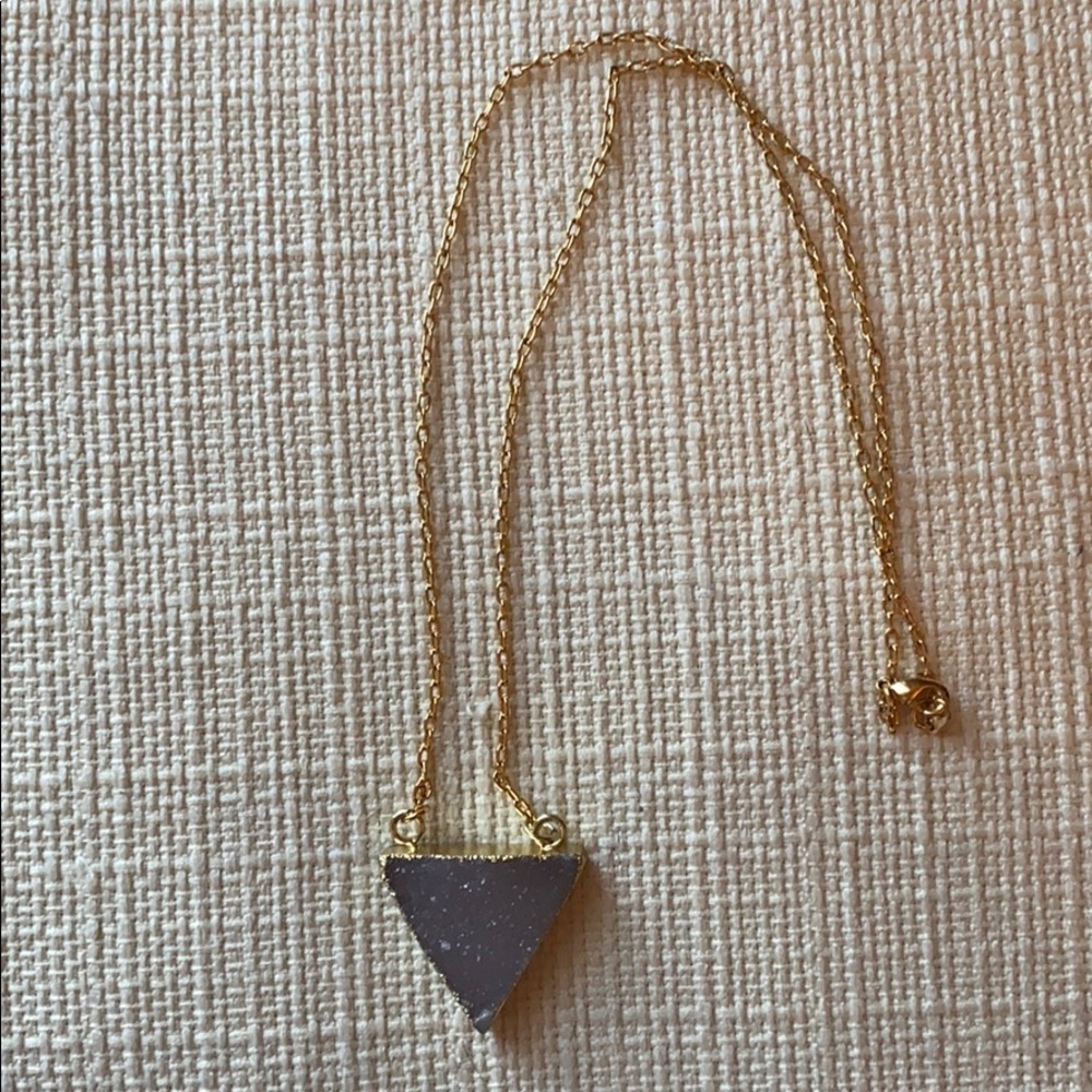 Natural Druzy Necklace